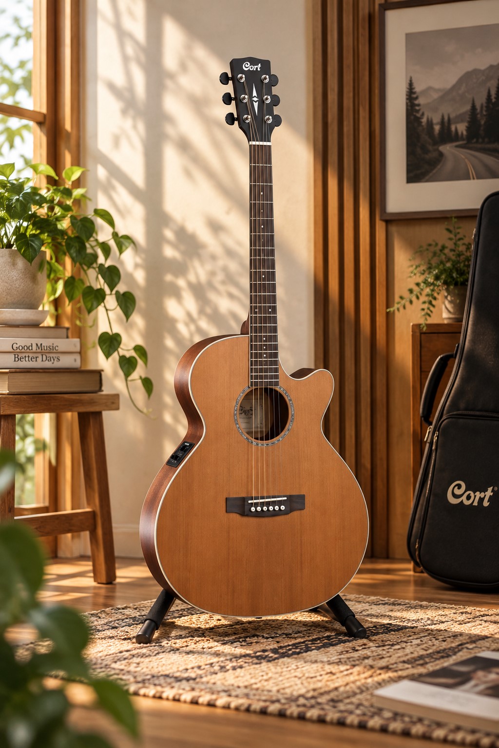 ĐÀN GUITAR CLASSIC CORT CEC5 